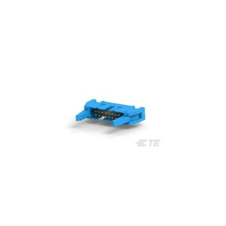 Te Connectivity A/L UNIV HDR 16P RA LG LAT BLUE 2-5499141-3